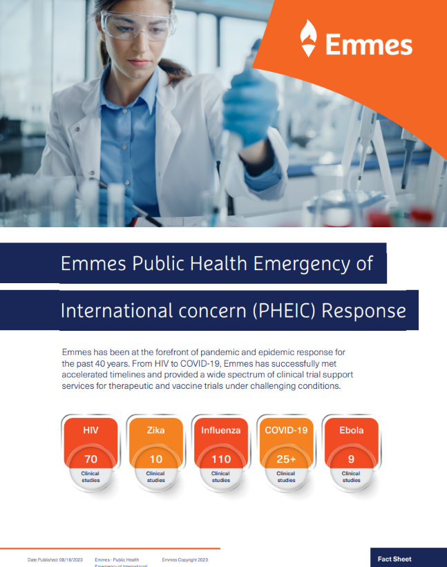 Public Health Emergency of International concern (PHEIC) Response