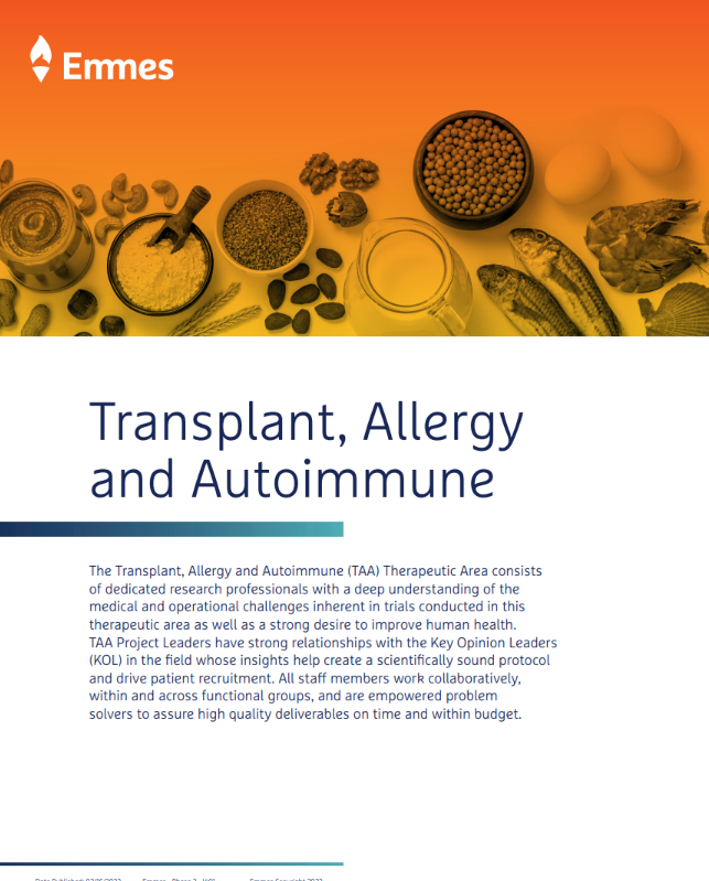 Transplant, Allergy and Autoimmune